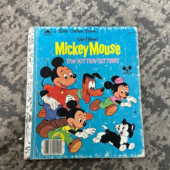 Disney Mickey Mouse The Kitten-Sitters Book - Picture 1 of 1